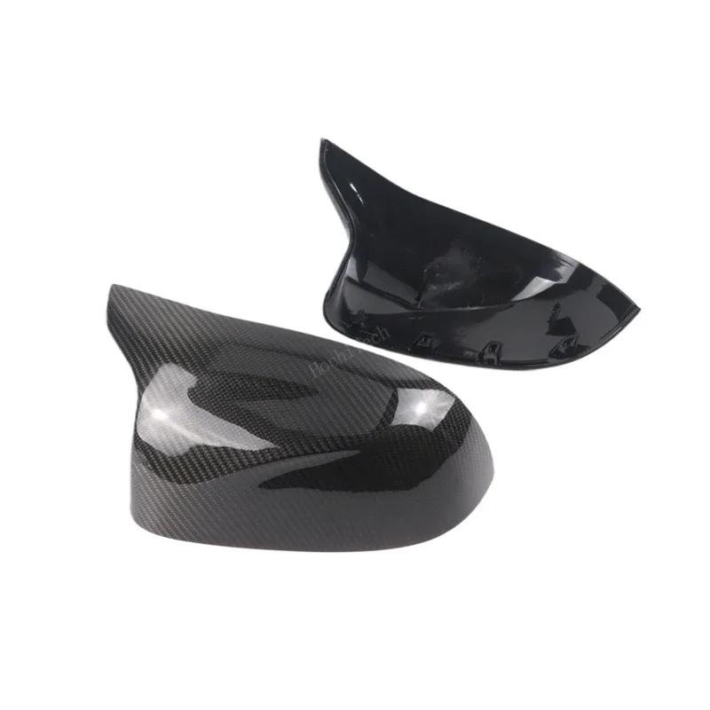 For BMW X3M F97 X4M F98 2019-2024 Replacement Carbon Fiber Side Mirror Cover Caps for BMW X5M F95 X6M F96 2020-2024