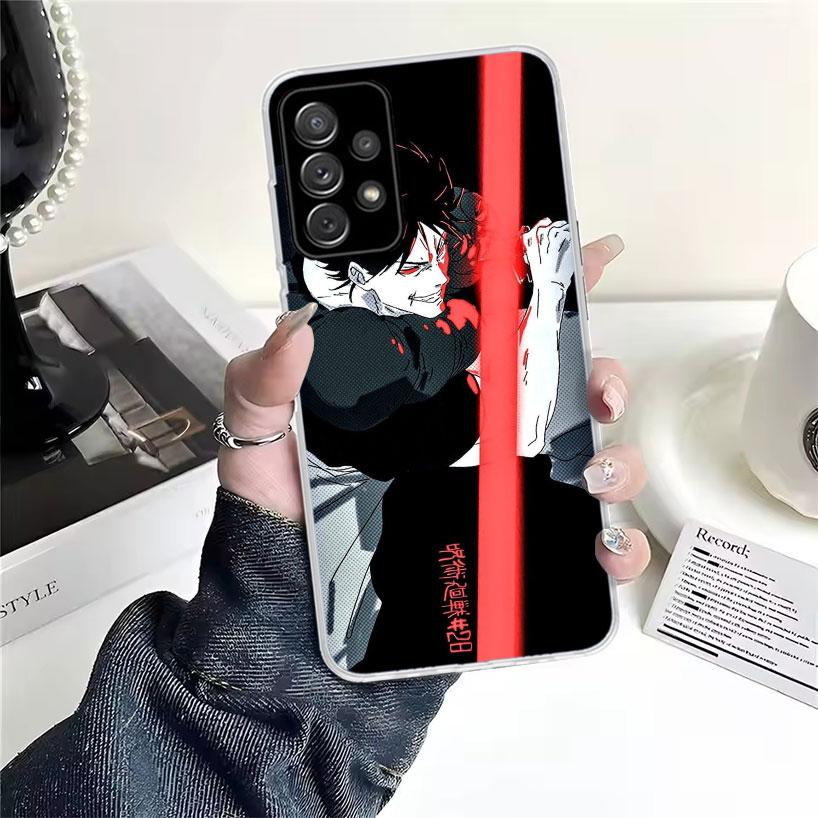 Kaisen J-Jujutsu Fushiguro Toji For Samsung Galaxy A52S A42 A32 A22 A12 A02S A51 A50S Phone Case A41 A31 A21S A30S A20S A20E A70