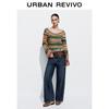 UR Women's Retro Washed Wide-Leg Jeans