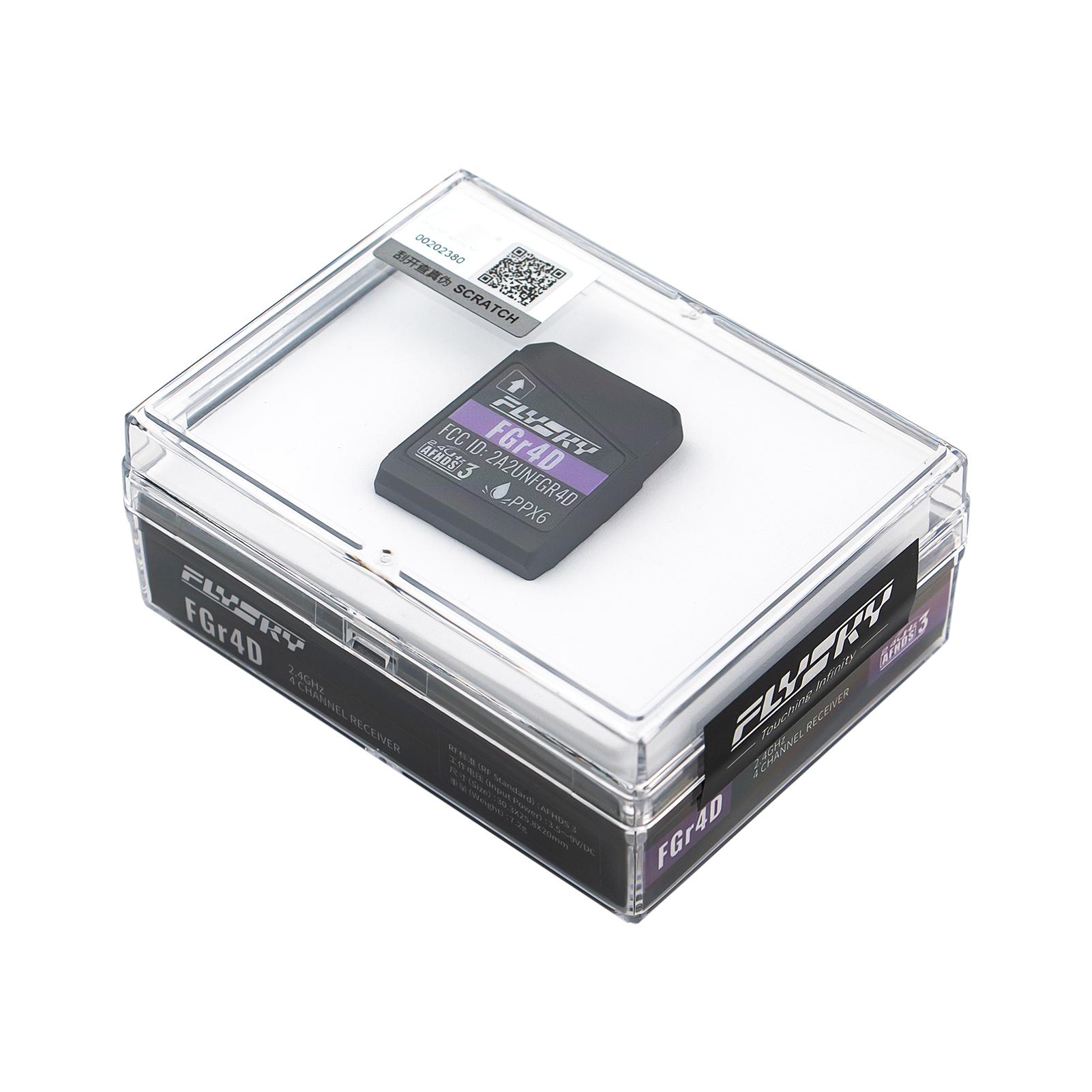 

Flysky FGr4D Receiver Built-in Dual- PWM/PPM/i-BUS2/S.BUS/i-BUS Output Receiver for All AFHDS 3 Transmitter