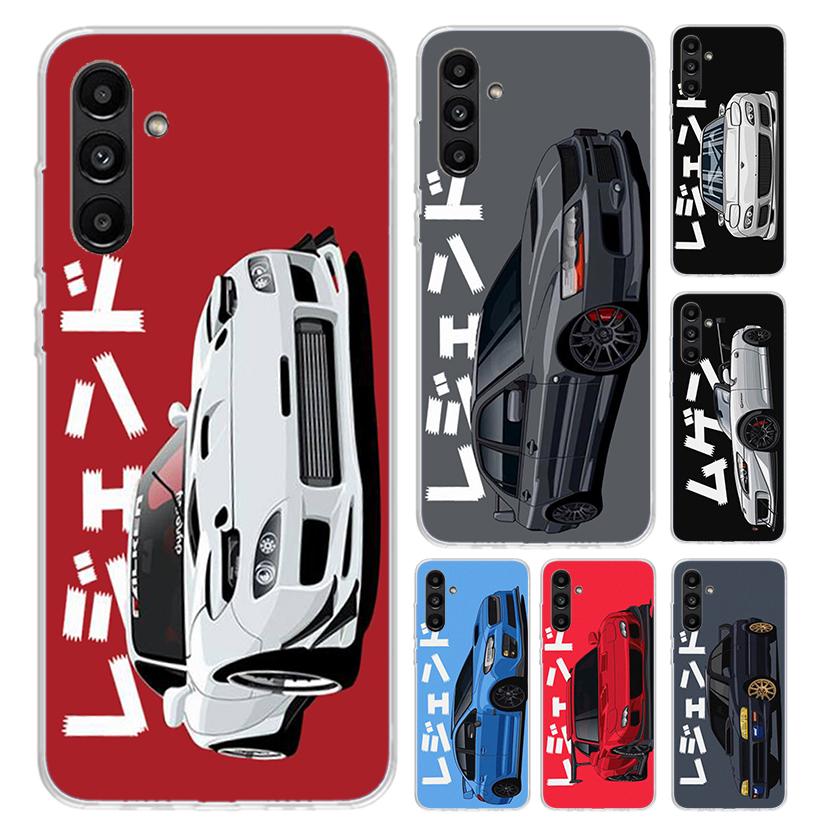 JDM Tokyo Drift Sports Car Phone Case for Samsung Galaxy A17 A16 A26 A36 A56 A15 A25 A35 A55 A14 A24 A34 A54 A13 A23 A33 A53 A05