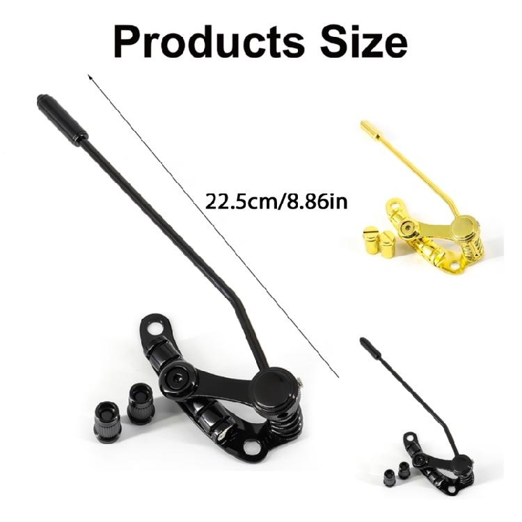 Guitar Tremolo Bridge Replacement Vibrato Bridge Electric Guitar Bridge Stop Rod Tailpiece Guitar Hardware Enduring