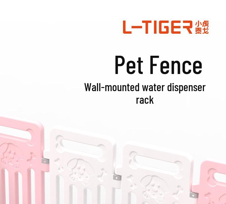 Kleiner Tiger Haustier-Wasserspender & Anti-Kipp-Futternapf für Hundekäfige