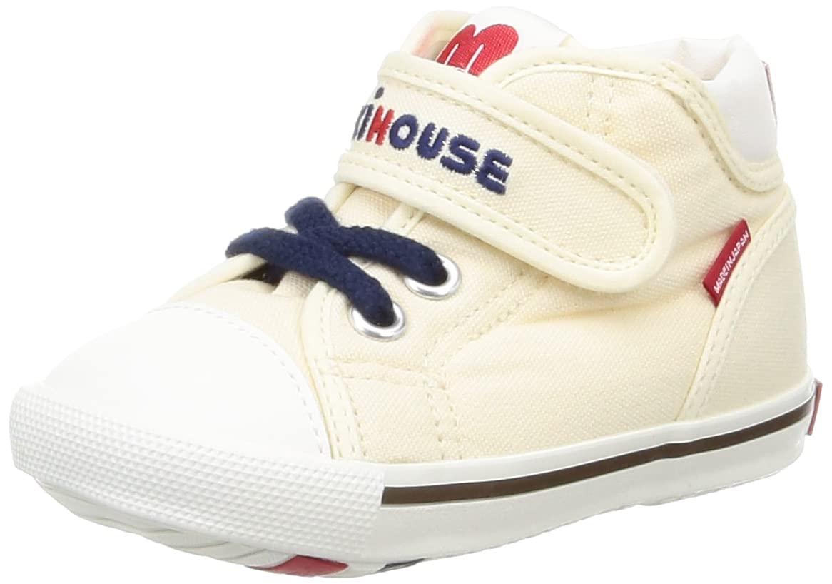 

MIKI HOUSE Second Baby Shoes Made in Sizes Baby Shoes for Babies and Boys and White 10-9302-498, Japan, 13.5, 14, 14.5, 15, 15.5 cm, Kids, Girls, белый