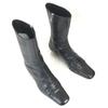 Sigerson Morrison Italy Leather Side Zip Long Boots 5 22.5-23.0 Black Shoes(USED)