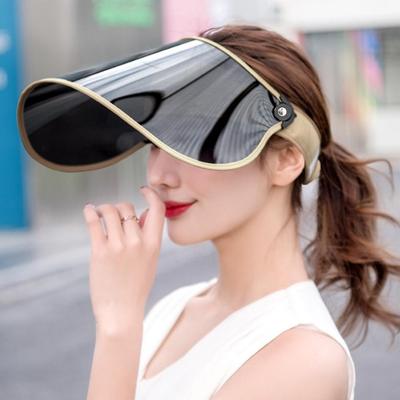 UV Protection Round Sun Cap (ivory) Summer Hat