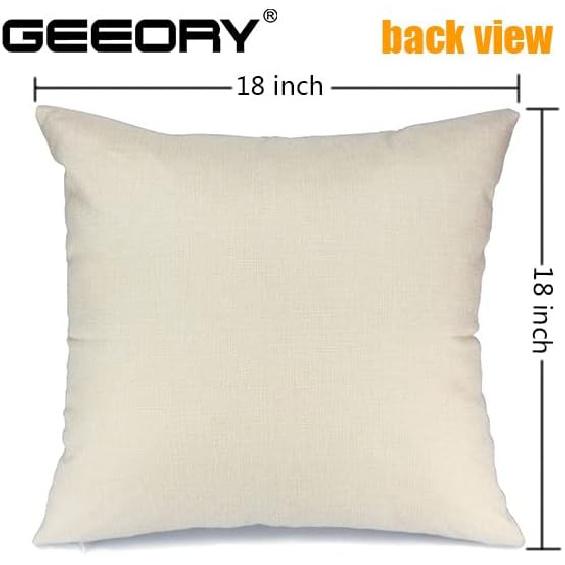 GEEORY Valentines Day Pillow Covers 18x18 Set of 4 Valentines Day Decor Polka Dot Red Love Heart Truck Hello Valentine Pillows Decorative Throw