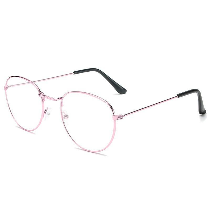 Classic Round Shape Reading Glasses Metal Material Frame Clear Glasses Men Glasses MIRROR Men Women Eye Glasses for Women