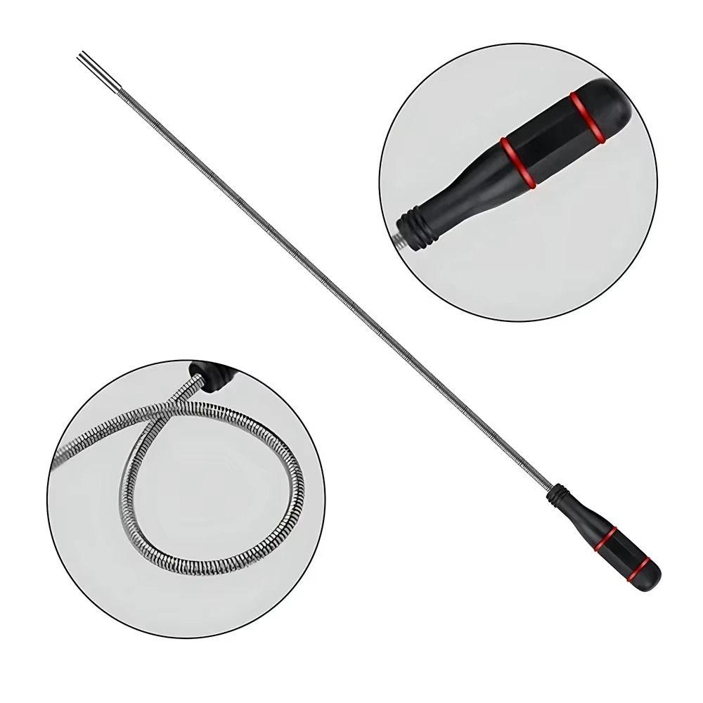 Foldable Flexible Magnetic Pickup Tool Large Head/Small Head Magnet Grabber  Car Disassembly