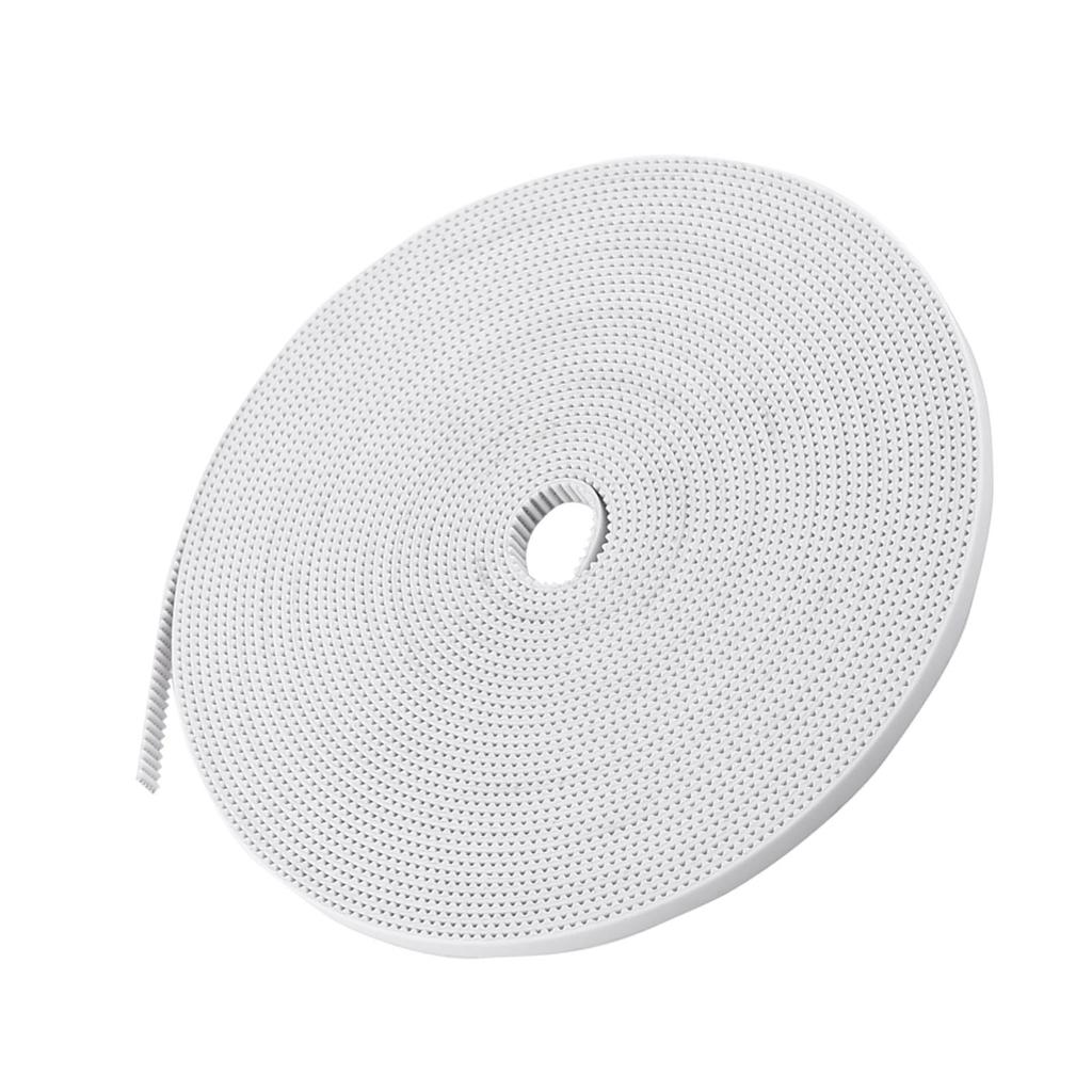 10M White Open Timing Belt Width 6mm PU with Steel Core 3D Printer Accessory