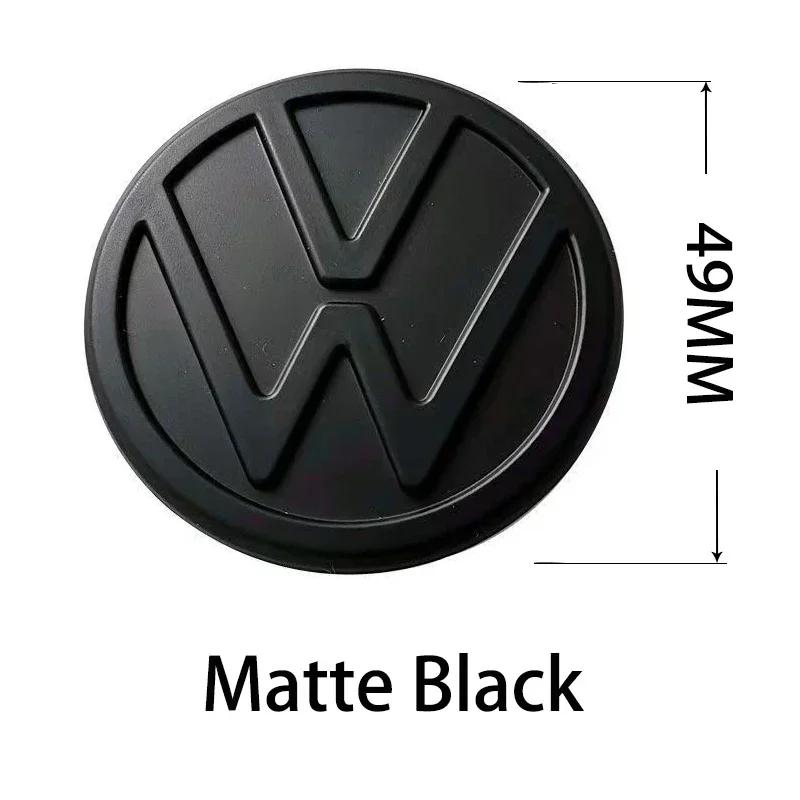 qwe3For VOLKSWAGEN VW Car Interior Steering Wheel Emblem Badge Stickers Accessories For Volkswagen GTI R-Line R Polo T5 Golf Passat