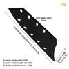 3-8 Inch Kitchen Knife Sheath Black Plastic Knife Covers Knife Blade Protector Cover Edge Guards Case Kitchen Accessory