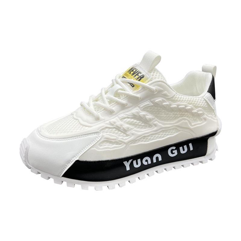 Nové evropské boty na silné podrážce sportovně-ležérní prodyšná síťovina tenisky typu "dad shoes" mbz