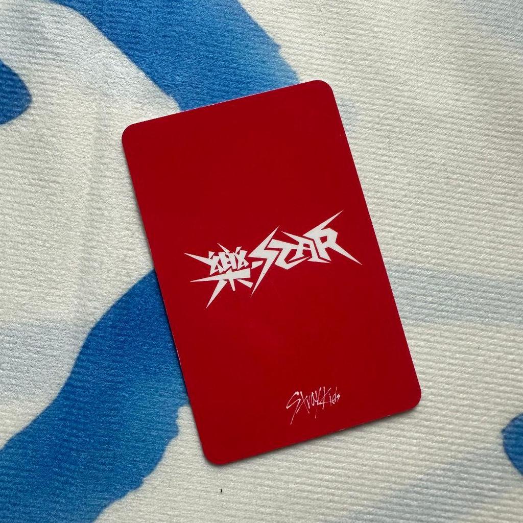 [USED] Straykids Rakustar Streaming Changbin Trading Card