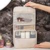 Portable Hook Toilet Storage Bag Multi Functional Travel Waterproof and Wear-resistant Organize Pouchs Multi-layer Storage Large Capacity Makeup Bags