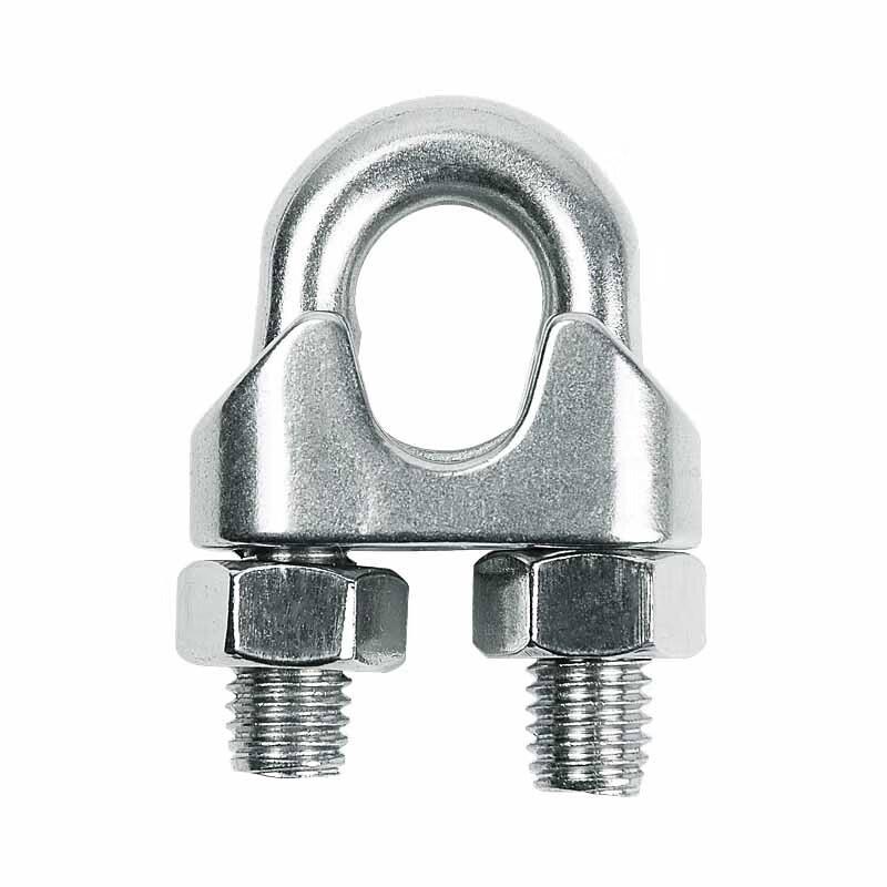 LIJU 304 Stainless Steel Wire Rope U-Clip