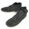 Suede Leather Crepe Desert Chukka Boots Black 9 / 27.5