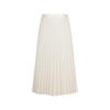 JNBY Women's Autumn/Winter Pleated A-Line Midi Skirt