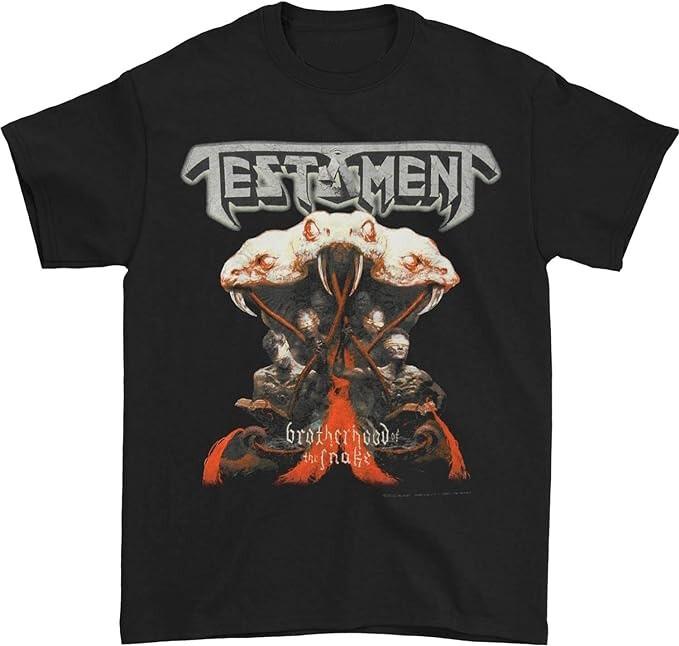Testament Band T-shirt - New - Brotherhood of the Snake Album -Official Unisex T-Shirt XXL