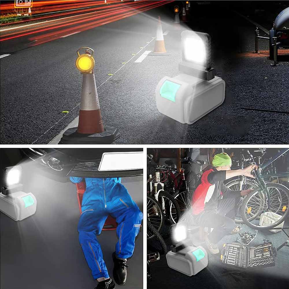 21V Power Tool Accessories LED Work Light Universal Floodlights for Makita/Milwaukee/Dewalt Battery For Outdoor Construction Use