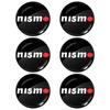 Car Door Lock Keyhole Sticker Auto Key Sticker Emblem For Nissan Nismo Qashqai J11 J10 Juke X Trail T32 Tiida Teana Skyl