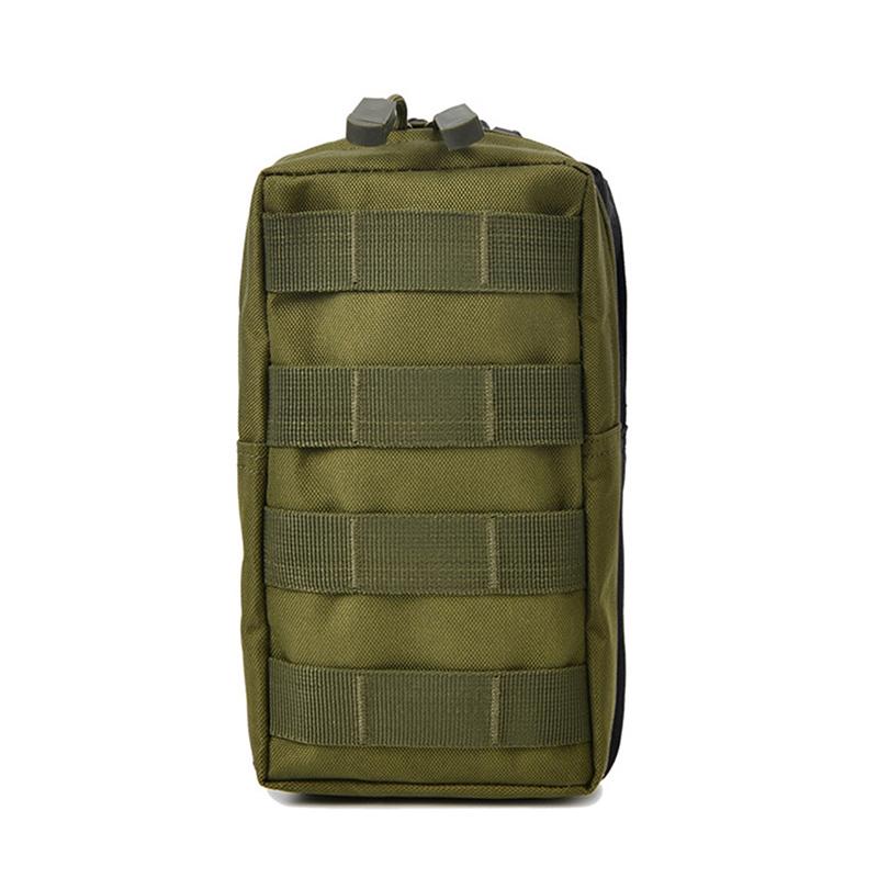 Durable Belt Comouflage Pouch Hunting Airsoft 600D Oxford Outdoor Military Tactical Bag EDC Molle Tool Zipper Waist Accessories