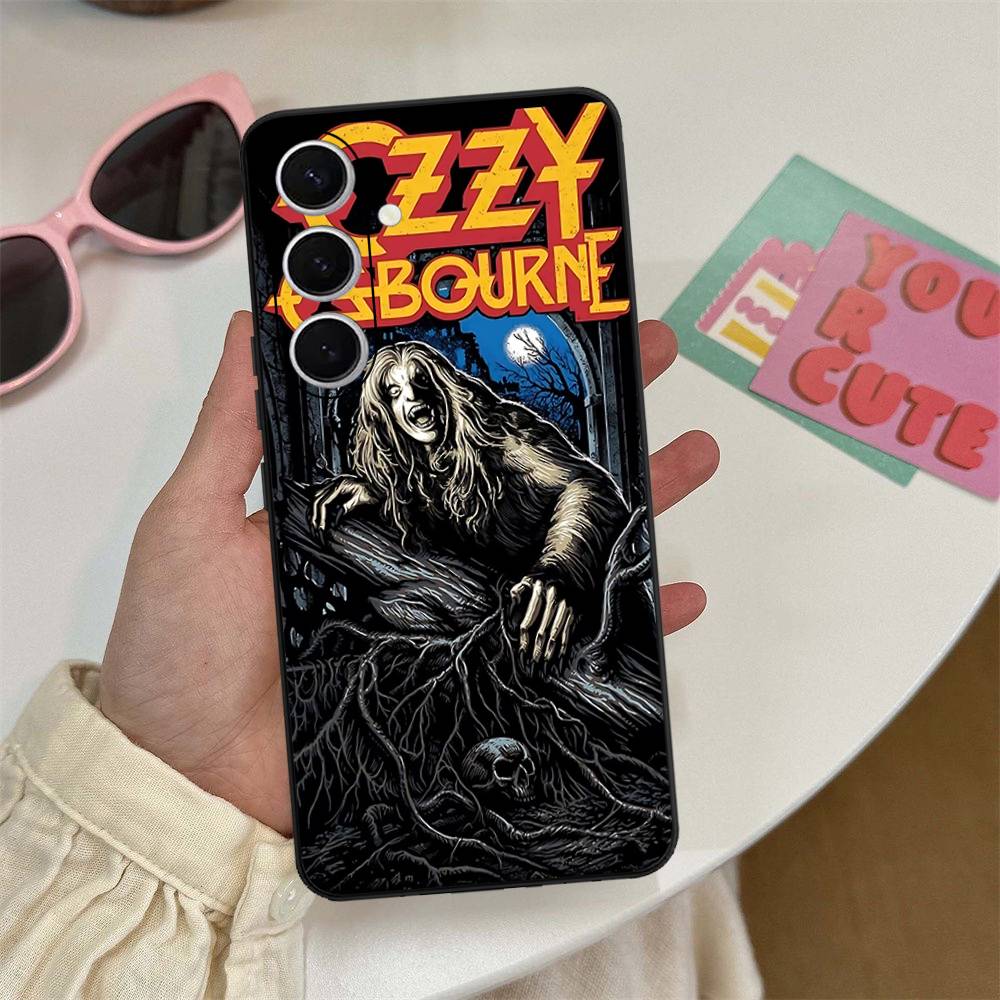 O-Ozzy Osbourne Band Phone Case For Samsung S 24 Fe 25 Ultra Plus 20 Lite 21 30 22 23 24 22 Ultra 5G Fundas