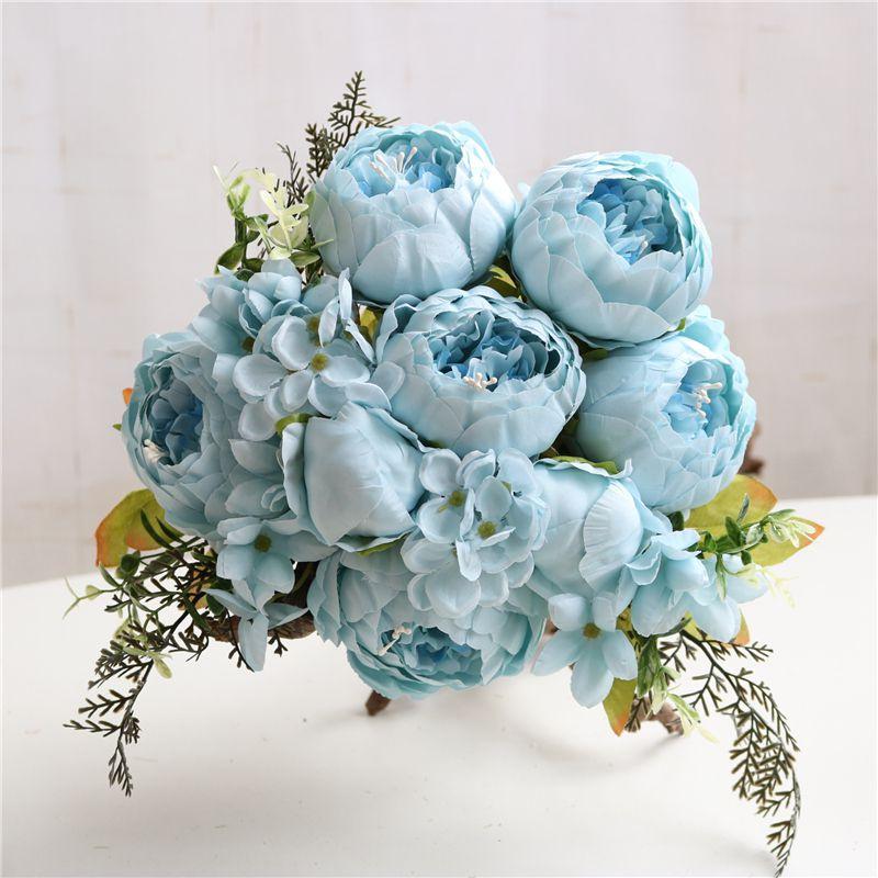 Colored Artificial Peony Flowers Perfect For Home Party Decoration**