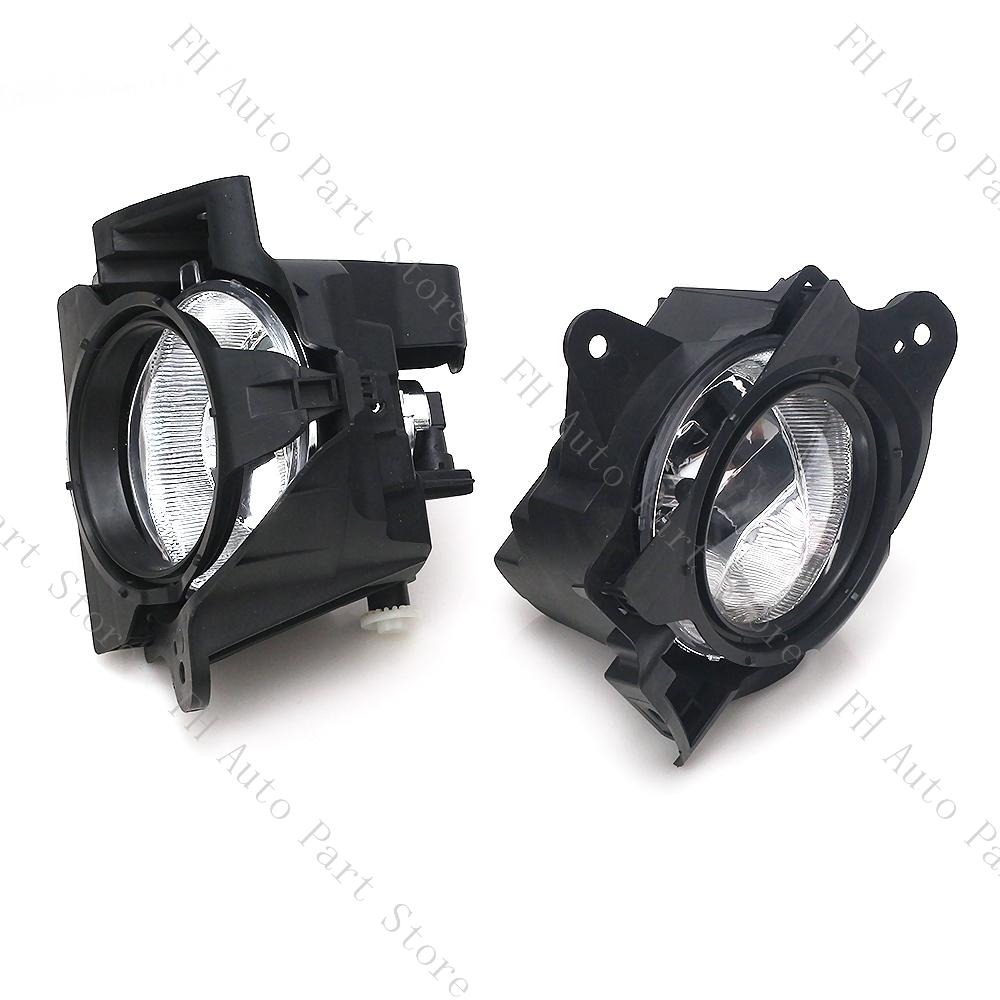 1Set Foglamp Foglight For Toyota Hilux Vigo MK7 2012-2016 Front Bumper Fog Light Lamp