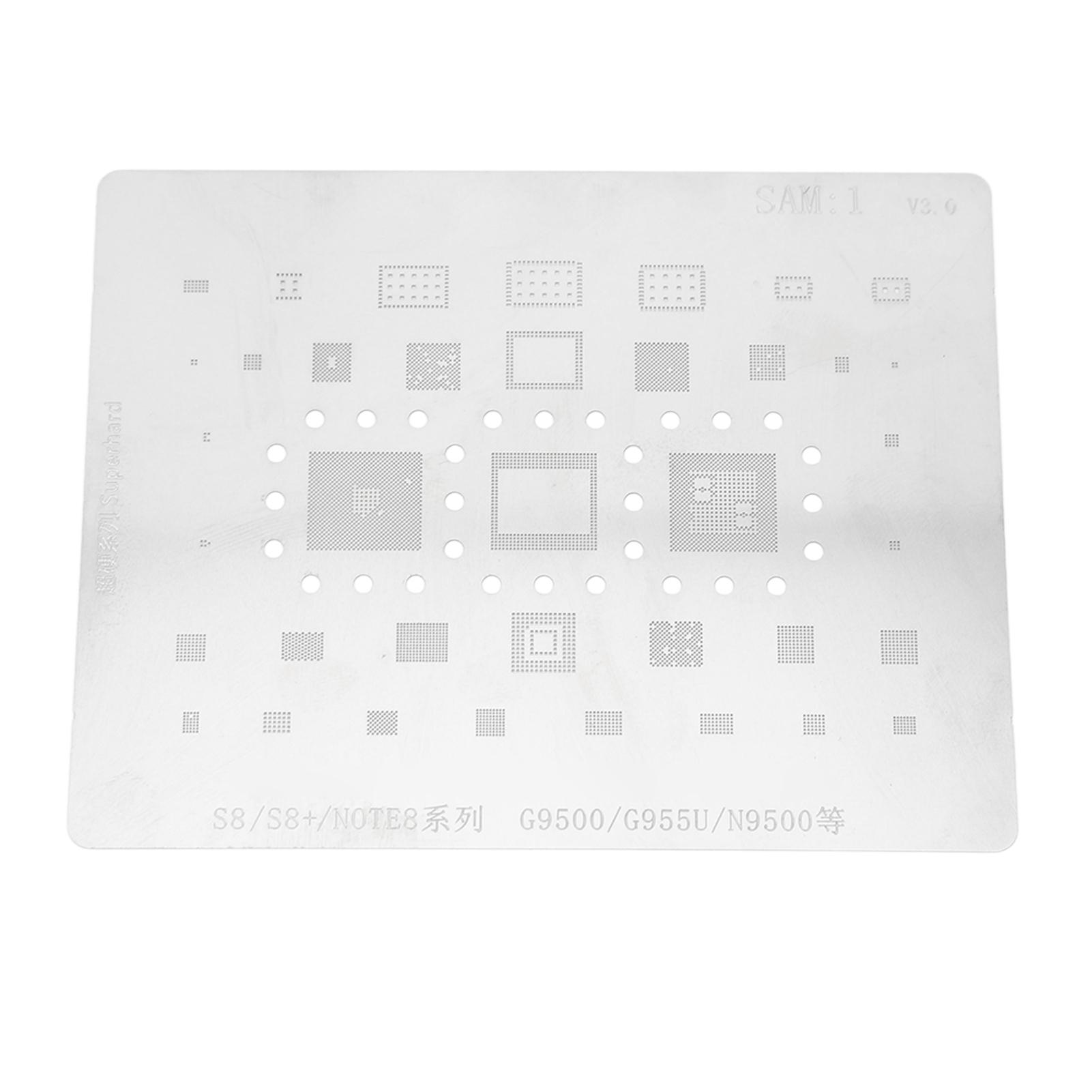 

BGA Реболлинг Трафарет Нержавеющая Сталь Шаблон для Нанесения Олова Точное Позиционирование BGA Шаблон для