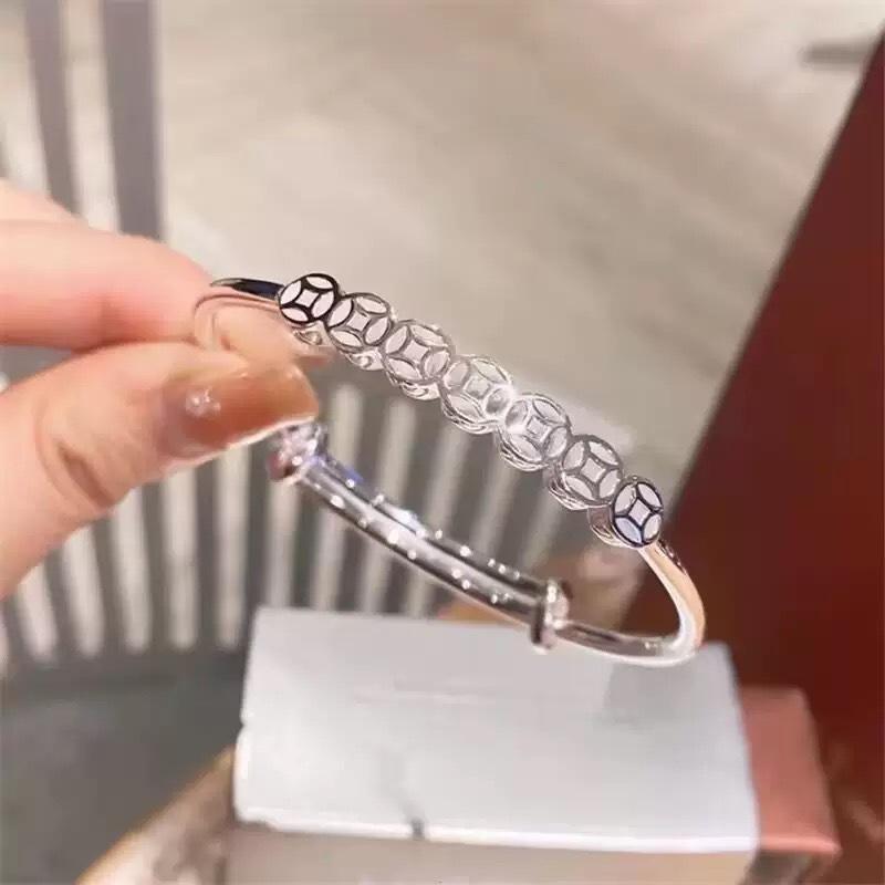 Bracelet Welfare Bamboo Lotus Bracelet Chinese Butterfly Ping An Ins Student Bracelet Simple Hand