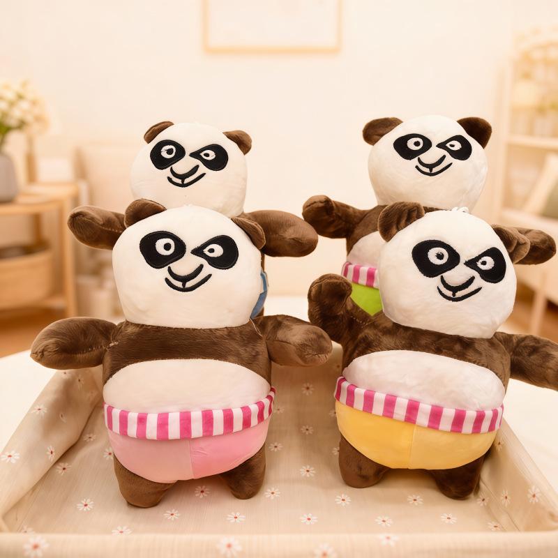 Nouvelle poupée machine à griffes Kung Fu Panda 7 pouces, poupée jouet en peluche Po panda