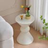 Multi-Functional Nordic Cream Style Side A Few Homestay Small Round Table Creative Small Coffee Table Net Red Cream Sand