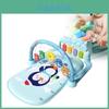Baby Gym Spielmatte mit musikalischem Piano für Neugeborene 0-36 Monate interaktives sensorisches Spielzeug