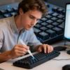 Keyboard Lube Grease Pen Keycaps Stabilizer Grease For Mechanical Keyboards Headphones Game Controllers Fan Bearings Hinges