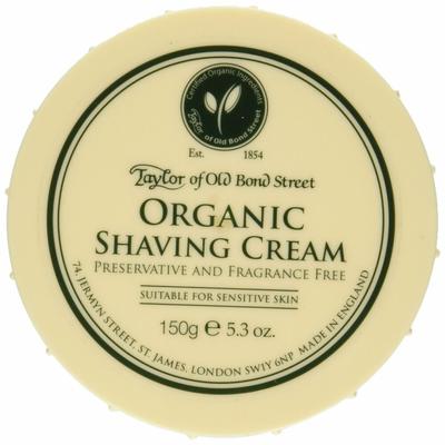 Taylor of Old Bond Street Organic Shaving Cream 150g, 1 Pack