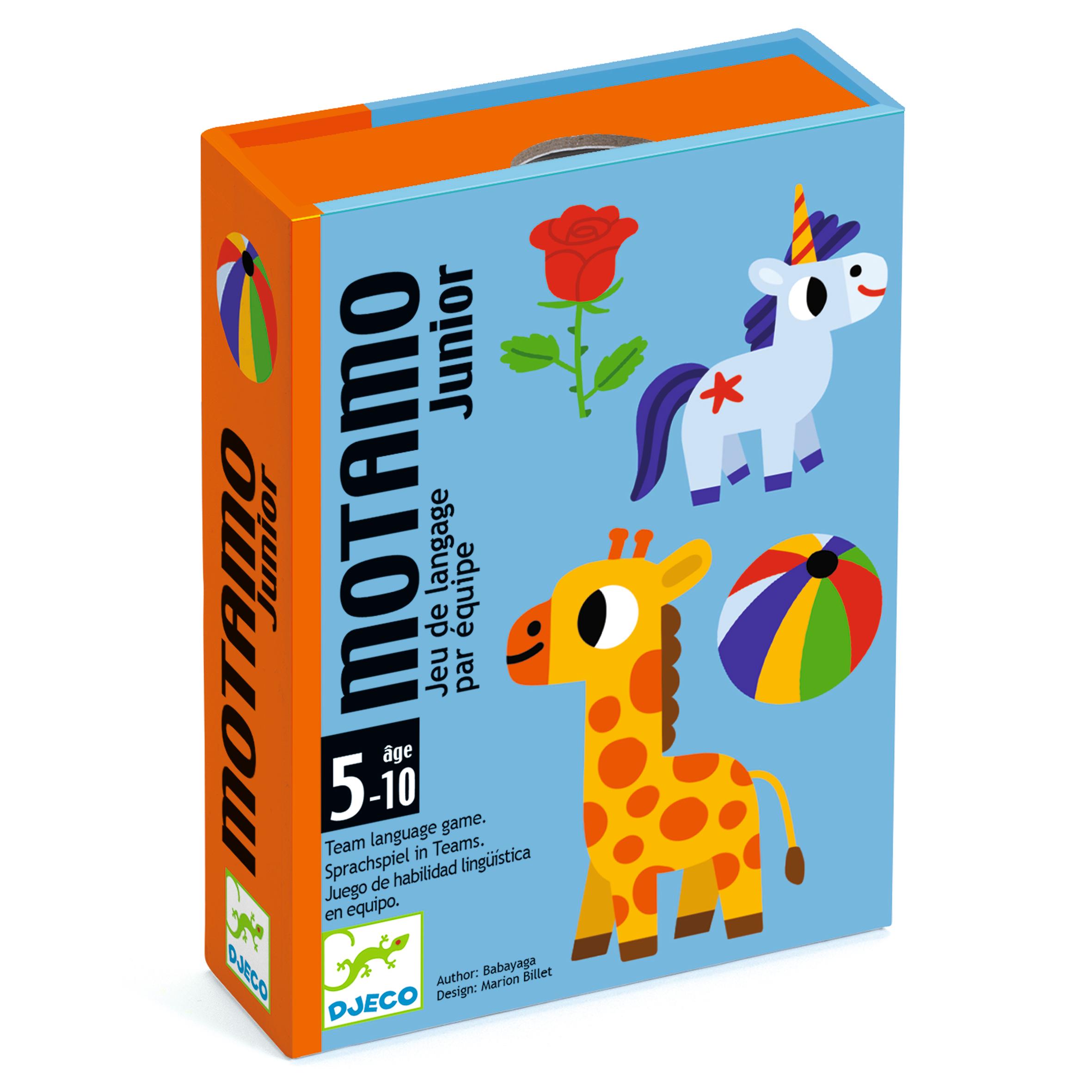 Djeco What s This What s That MOTAMO JUNIOR Board Game (Recommended for Ages 5+)