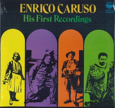 LP Record ENRICO CARUSO - Enrico Caruso - His First Recording 3382 Everest 1971 US Classical