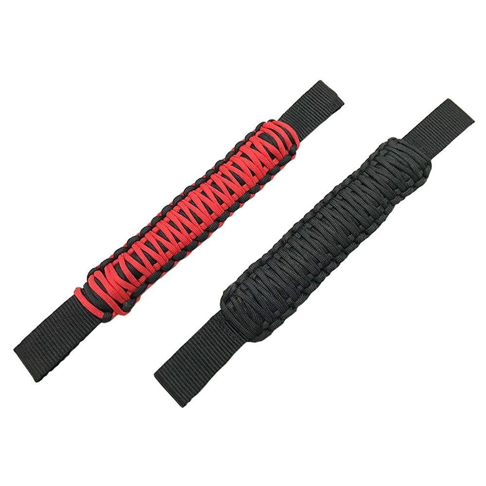 2 Pcs Polyester Car Seat Handle Back Auxiliary Accessories Rear Seat Safety Armrest  Vehicle