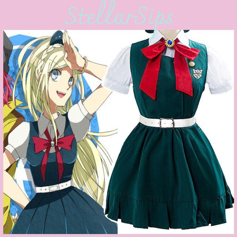 Deluxe Super Danganronpa Sonia Nevermind Cosplay Outfit For Anime Halloween Events