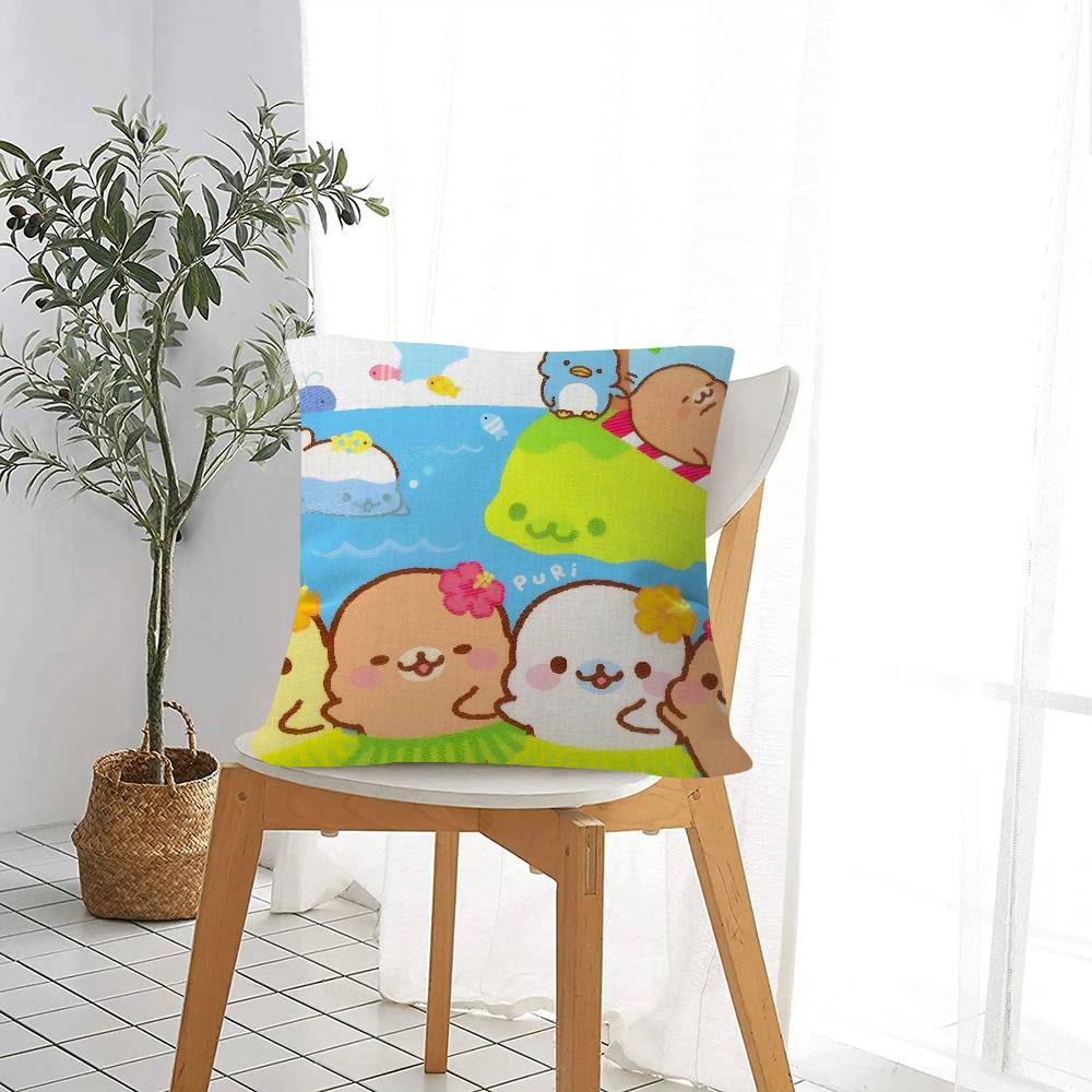 Kawaii Cartoon Mamegoma Anime Personalized Pillow Dust Cover Bedroom Kids Party Decoration Pillowcase Birthday Children Gift