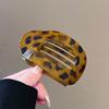 Non Slip Banana Claw Clips For Women Leopard Print Large Banana Clip For Thick Barrettes Ponytail Hairgrip Hair Accessories Gift