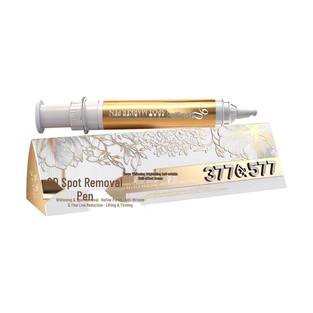 Youya 9D Spot Removal Pen & Multi-effect Whitening Cream for Wrinkles, Fine Lines, Lifting, Firming, Pore Refinement, Blemish Removal, Live Broadcast