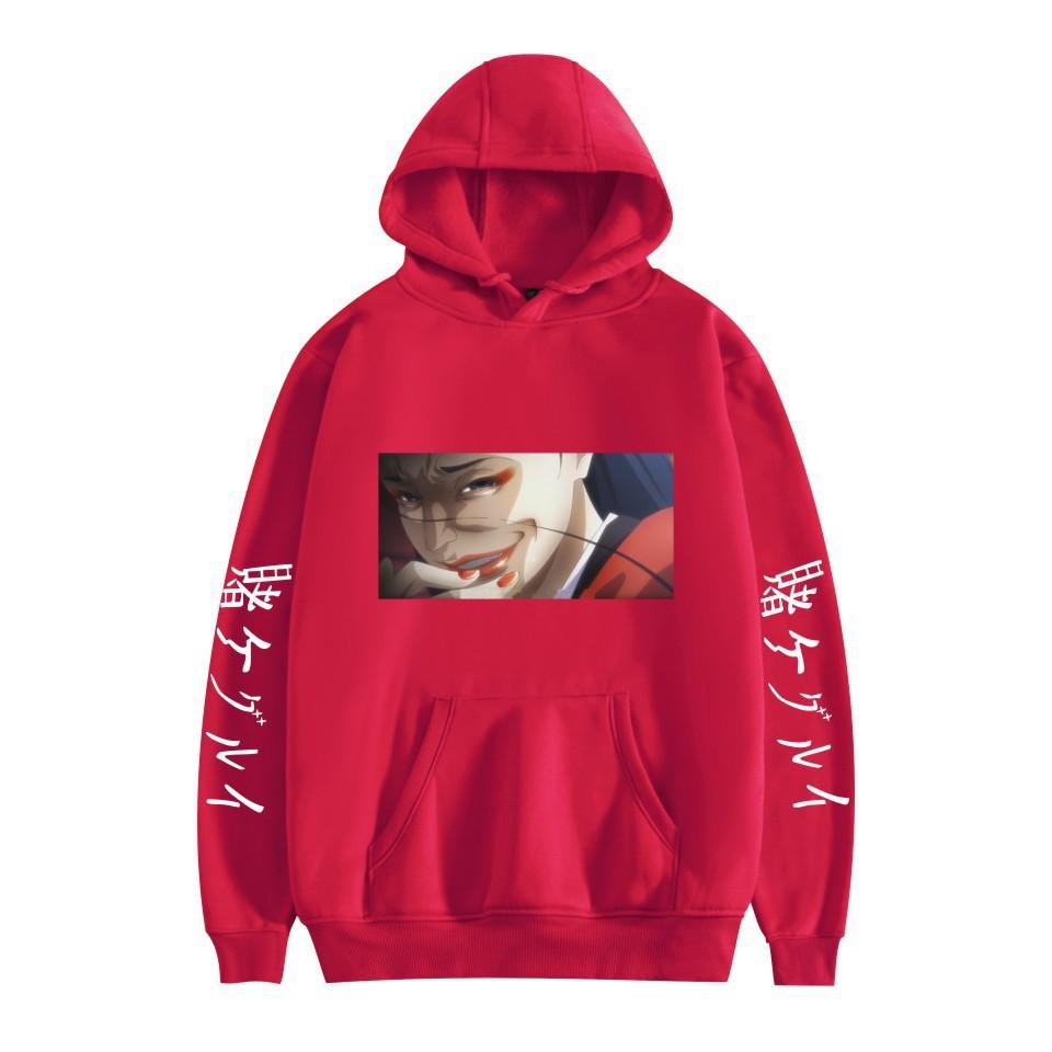 New Day Manga Cartoon Print Hooded Sweater