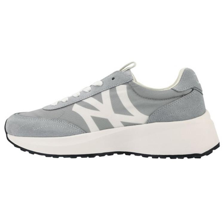 

New MLB Chunky Jogger New York Yankees Anti Slip Wear Resistant Low Top Chunky Sneakers Unisex Gray 32SHX1111-50M 43