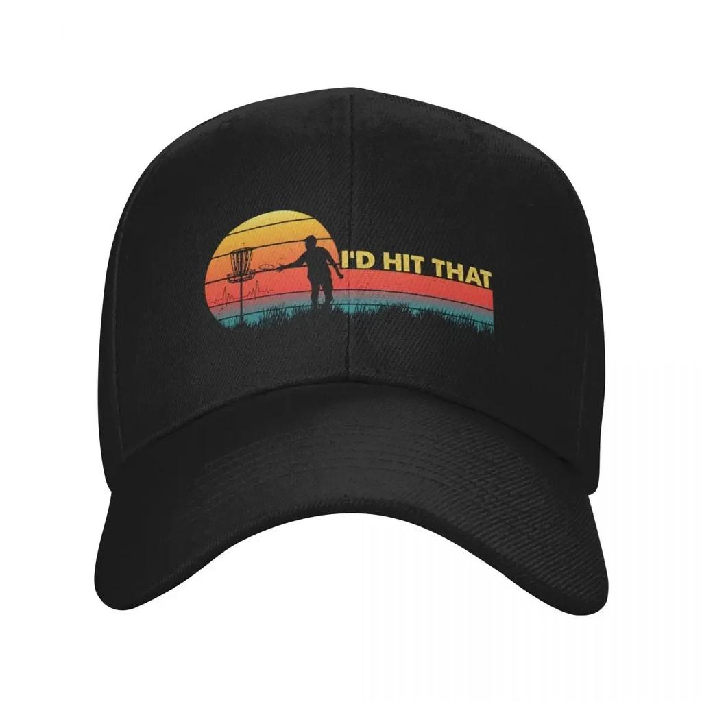 Disc Golf Retro Baseball Cap Hat Beach Hat Luxury Brand Sun Caps Luxury Cap Unisex Womens