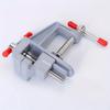 Mini Generic Bench Vise Muliti-Funcational 3.5&quot Aluminum Miniature Small Jewelers Hobby Clamp On Table Flat Pliers Tool Vice