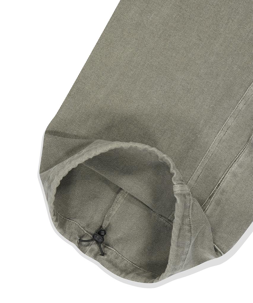 MAHAGRID Overdyed Utility Pant Khaki(Mg2Esmd110A)