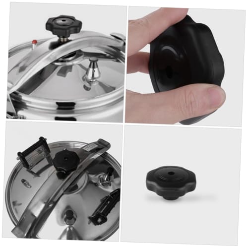 TOYMYTOY 2-Piece Pressure Cooker Knob, Pressure Cooker Valve, Pressure Cooker Lid Knob, Pressure Cooker Grip, Pot Lid Cover Grip, Pot Cover Handle, Pr