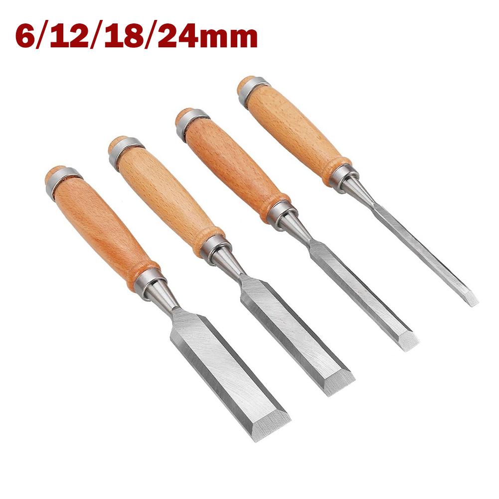

1pc Professional Wood Carving Chisel 6/12/18/24mm Carpentry Flat Chisels DIY Woodworking Woodcut Carving Knife 6mm